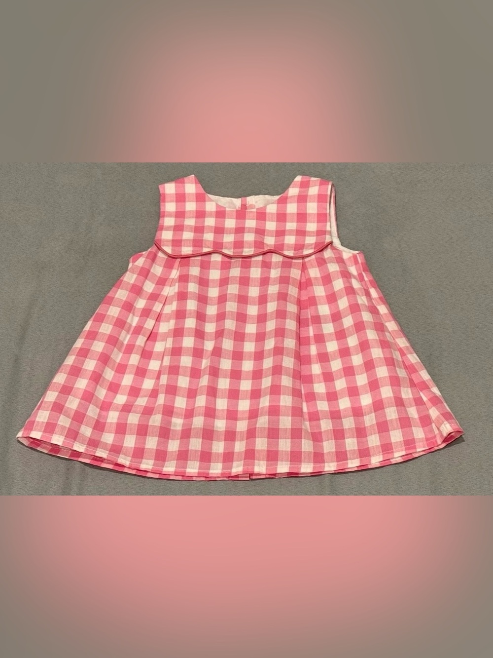 Duffield Lane gingham dress